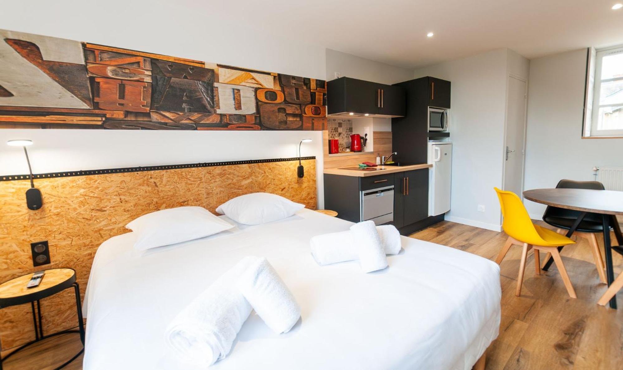 Malicorn' Appart-Hotel Malicorne-sur-Sarthe Номер фото